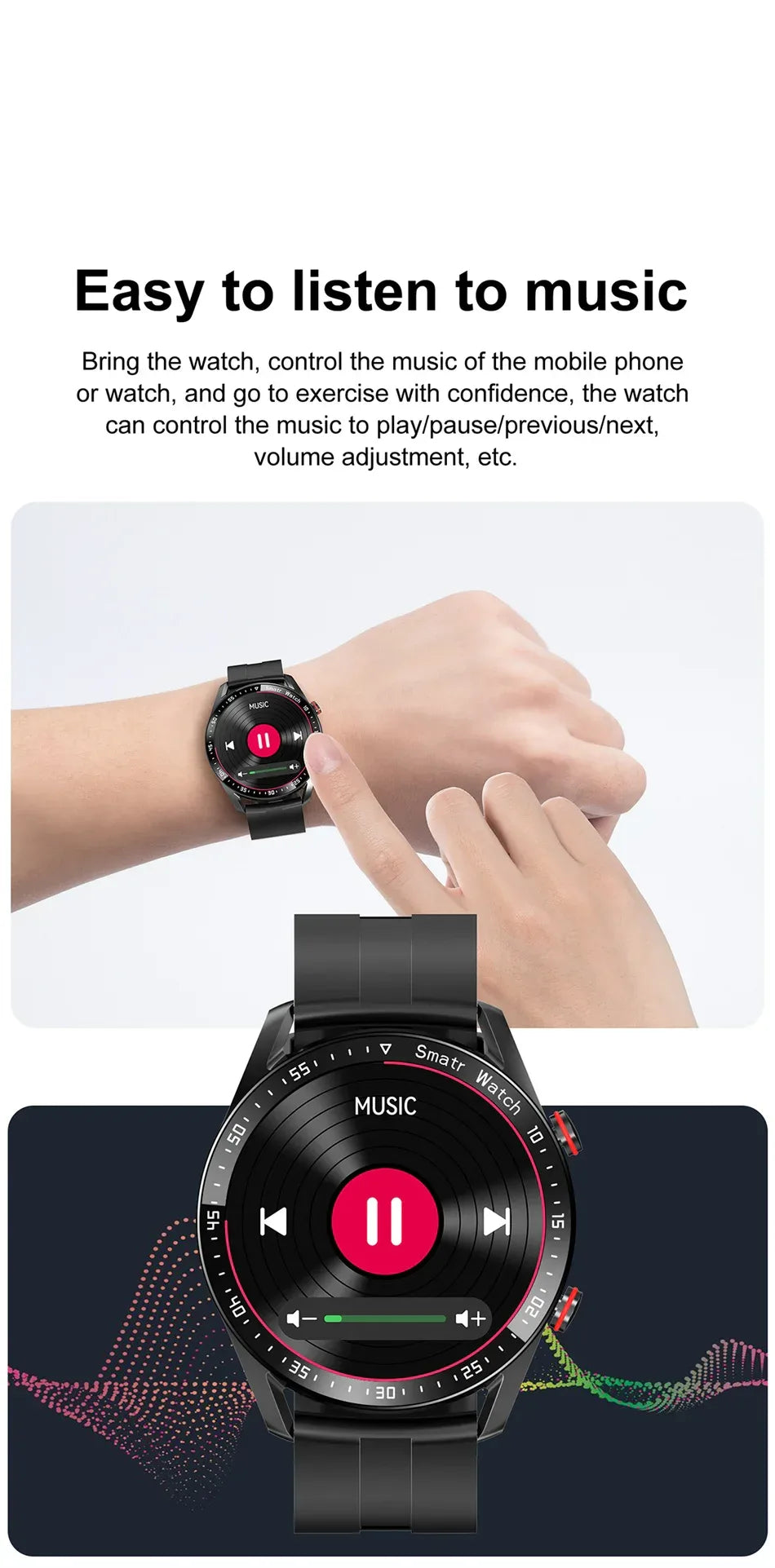 2026 New Voice Call Smart Watch Men GT Series HD AMOLED Screen Heart Rate Sports Watch ECG+PPG Health Smartwatch For Android IOS