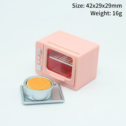 1PC Dollhouse 1/12 Scale Mini Bread Machine Miniature Kitchen Access Toaster Home Decoration Spoon Shovel Cookware Model