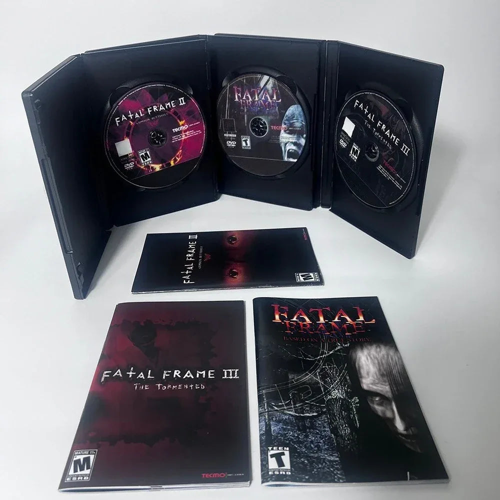 Retro video game Fatal Frame Series NTSC U/C Version copy digital burning disc DVD For PS direct reading modification machine