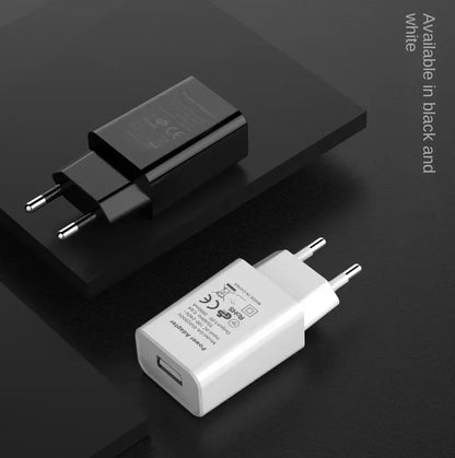 5V 2A EU Plug Adapter USB Wall Charger for Samsung iphone Xiaomi Mobile Phone Charger for ipad Universal Travel AC Power Charger