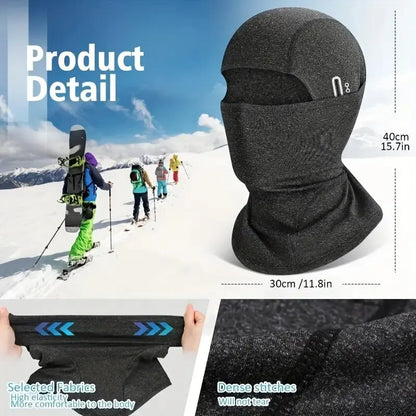 Thermal Winter Balaclava Cycling Full Face Mask Warm Outdoor Sports Motorcycle Ski Fishing Hunting Mask Fleece Scarf Cap Bandana