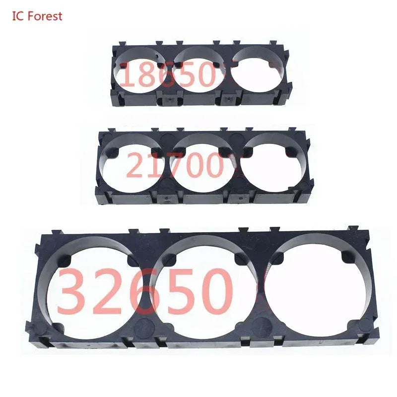 Wholesale 100 Pcs 18650/21700/26650/32650 Lithium Battery Holder 12V/24V/36V48V/60V72V e-bike Battery Combination Fixed Bracket