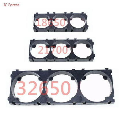 Wholesale 100 Pcs 18650/21700/26650/32650 Lithium Battery Holder 12V/24V/36V48V/60V72V e-bike Battery Combination Fixed Bracket
