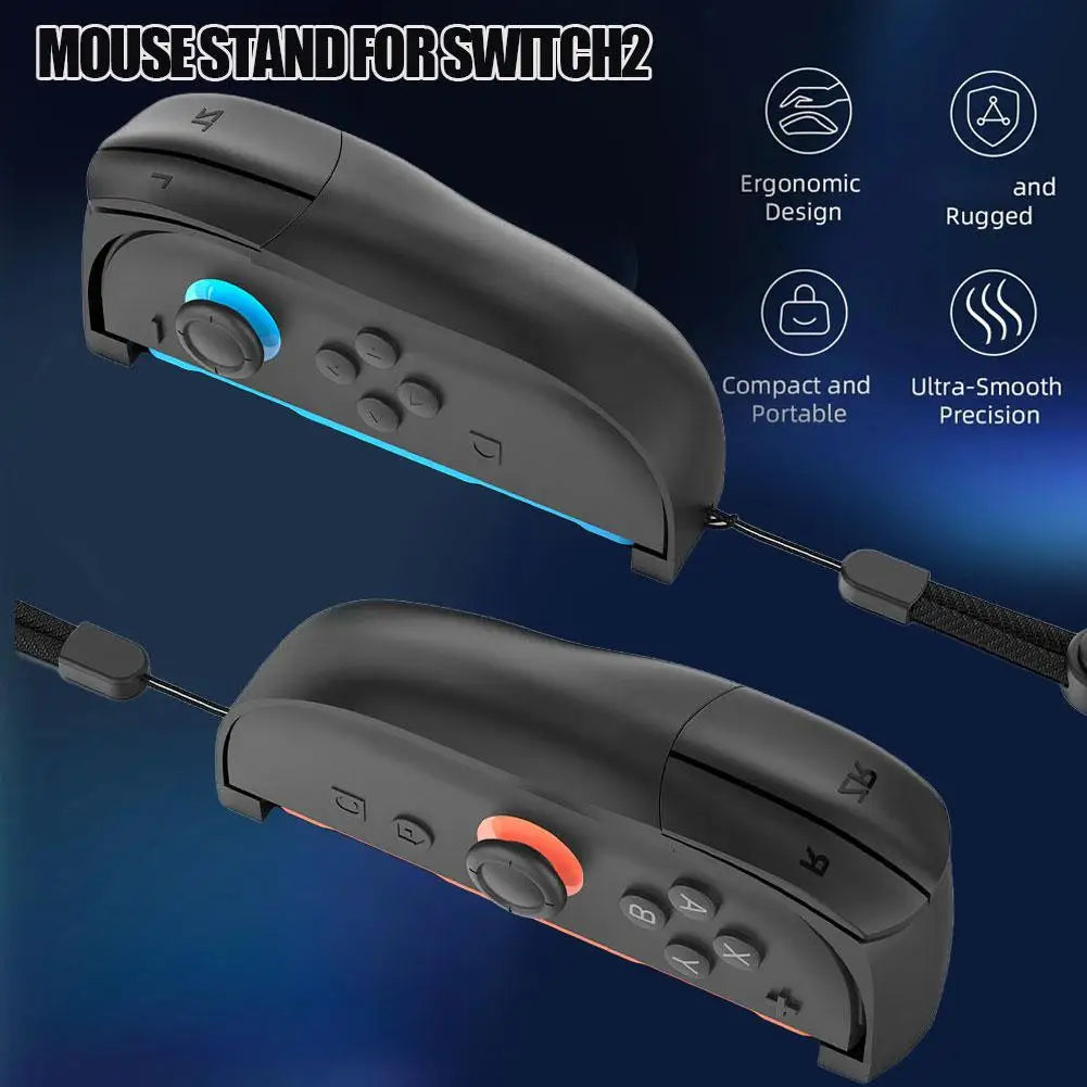 For Switch2 handle mouse bracket 2-Pack Mouse Stand for  Switch 2 Controllers Easy-to-Install