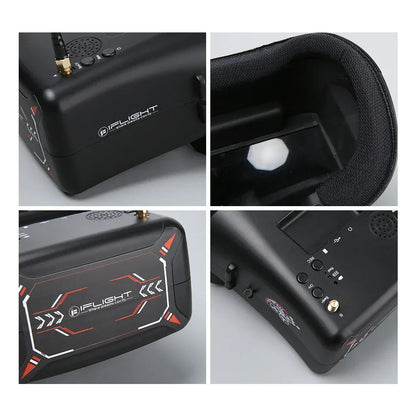 iFlight 4.3inch FPV Goggles 40CH 5.8GHz with DVR Function Built-in 3.7V 2000mAh battery for FPV part