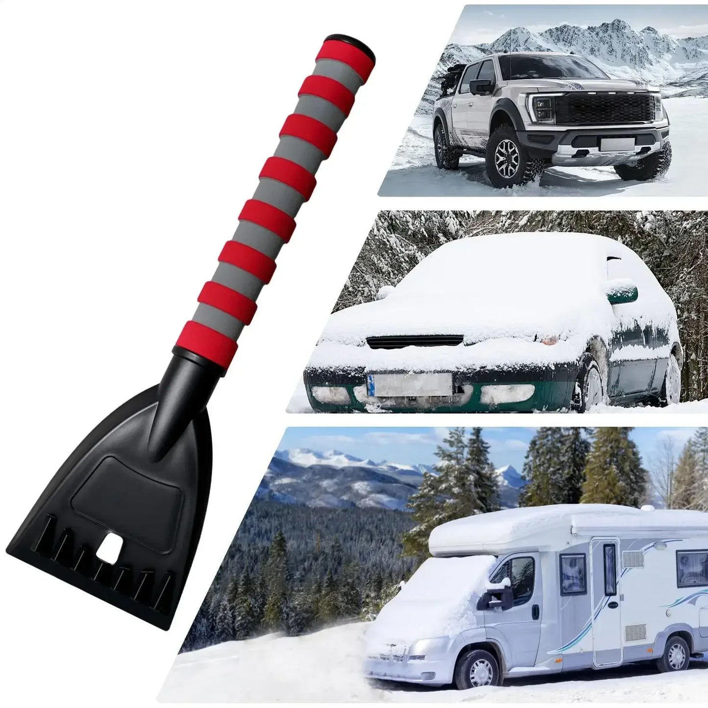Universal Car Snow Shovel Ice Scraper Multifunctional Auto Windshield Frost Snow Ice Removal Car Accessories