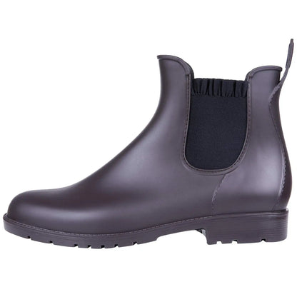 Evshine Fashion Short Rain Shoes For Women New Lady Chelsea Boots Outdoor Anti-slip Waterproof Rain Boots Sodt Rubber Ankle Boot