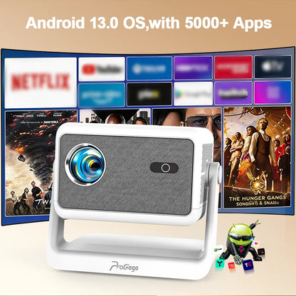 PG370 MAX Full HD 1080p 4K Beam Projector 3D image Wifi Smart TV Home Theater Cinema In A Box PG370MAX Mnini Portable Projector