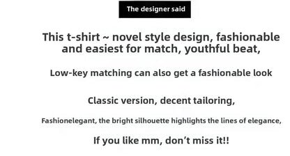 Spring Autumn Pure Cotton Long Sleeve T-Shirt Street Style Casual Loose Fashionable Cool Top for Women Crew Neck Tee