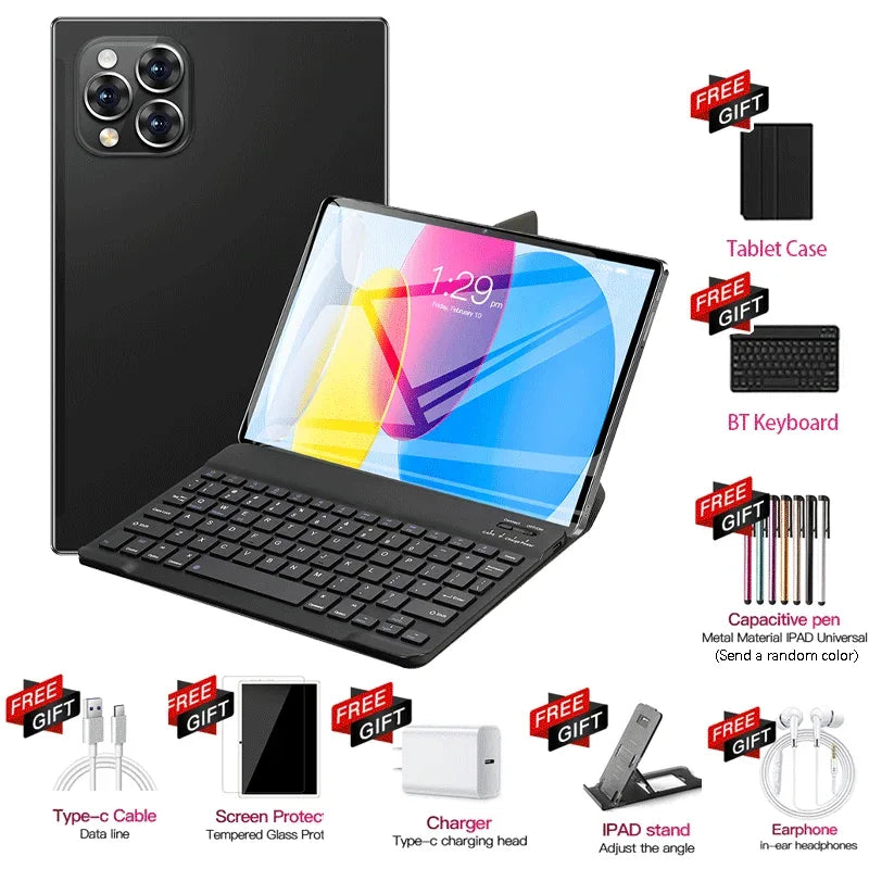 IPad Air Pro 11 inch Global Edition Original Tablet 22GB 2TB Android 14 4K HD 5G Dual SIM Video Call WIFI HD Screen Tablet