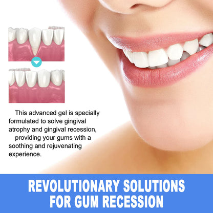 Damaged Gum Repair Care Gel Deep Cleaning Effectively Removes Yellow Teeth Stains Tartar Fresh Breath Teeth Cleaning Gel 4ml