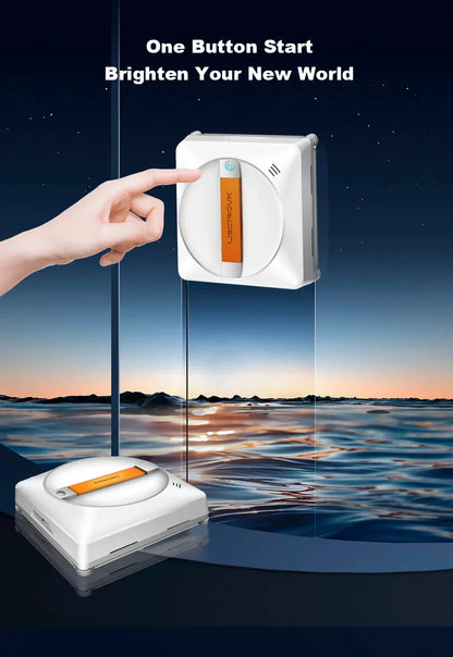   (promo code: AEEU03 )Liectroux YW710 Robot Window Cleaner,Double Water Spray,Strong Vacuum,Home Floor Wall Window Cleaning Robot,App&Remote Control