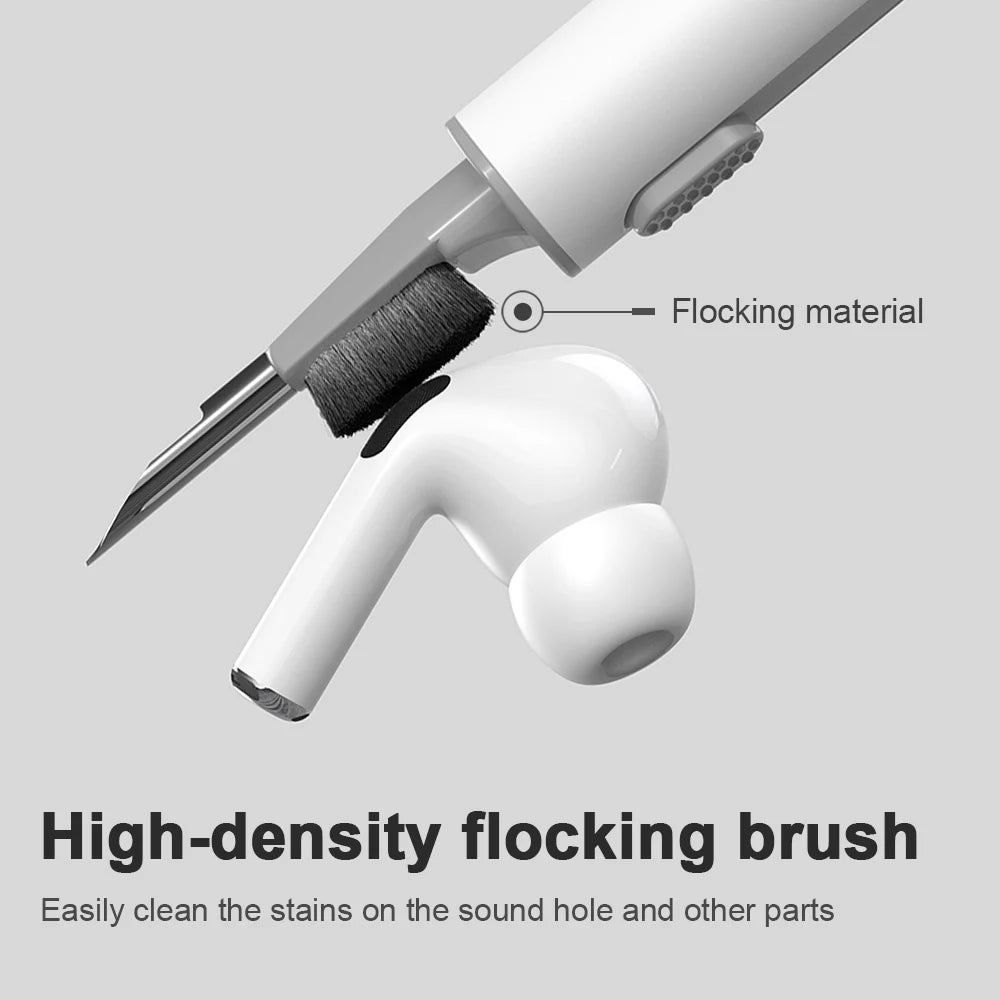 3 In 1 Bluetooth Earphones Cleaning Tool Earbuds Case Cleaner Kit Cleaning Brush Pen For Airpods Pro 3 2 1 Headphones Clean Set