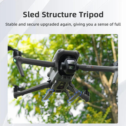 BRDRC Landing Gear for DJI Air 3/Air 3S Foldable Extension Support Legs Dorne Heighten Bracket Protector Feet Stand Accessories