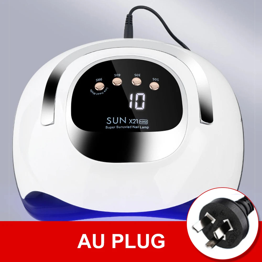 Professional 72 LEDS UV LED Nail Lamp For Fast Gel Nail Polish 320W Nail Dryer With 4 Timer Automatic Sensing For Salon