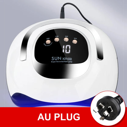 Professional 72 LEDS UV LED Nail Lamp For Fast Gel Nail Polish 320W Nail Dryer With 4 Timer Automatic Sensing For Salon