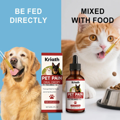 Pet Herbal Care Drops Effectively Nourish Joints Maintain Cartilage Health Enhance Resilience Gentle Ingredients Pet Joint Drops