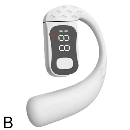 Wireless Bluetooth 5.4 Earphone Long Standby Ear Hook,Business HD Calling Mic Surround Sound Waterproof Earbud Outdoor
