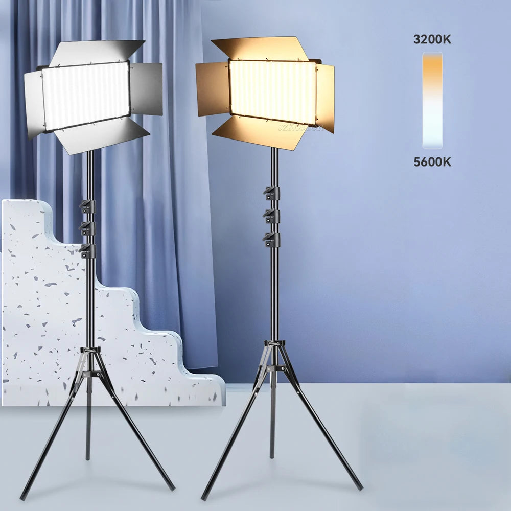 U600/U800 LED Photo Studio Light for Youbute Game Live Video Lighting Portable LED Video Recording Photography Panel Lamp