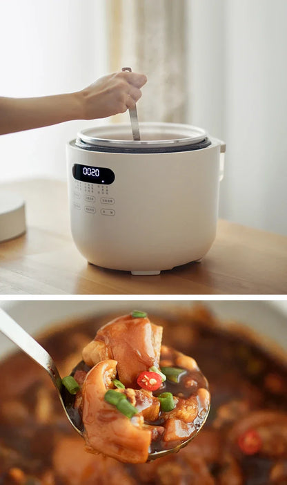 Olayks Electric Pressure Cooker 5L Non-Stick Liner 70KPa Multi Rice Cooker For 5-6 Person Home Appliances OLK-50D1