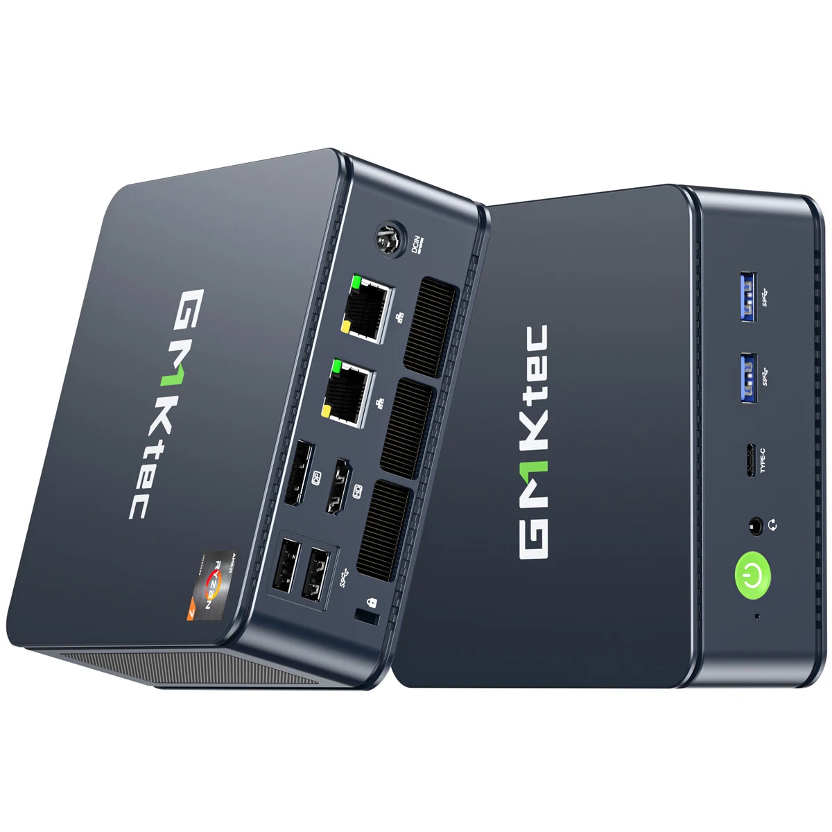 AittactXGMKtec M6 Ultra AMD Ryzen 5 7640HS Mini PC DDR5 M.2 SSD Windows 11 Pro WiFi 6E BT5.2 2.5G LAN Desktop Gaming Office PC