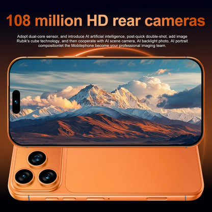 Hot 2026 High Quality i17 Pro Max Original Intelligent 4G 5G Dual Card Dual Standby System Global Version 8000mAh Battery