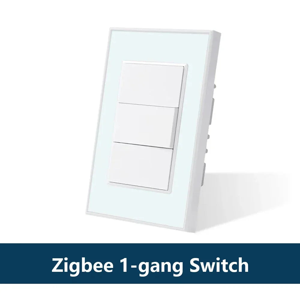 Zemismart Zigbee Interrupter 1 2 3 4 6 Gangs Light Switch Brazilian Wall switches Work with Tuya Smart Life Alexa Google Home