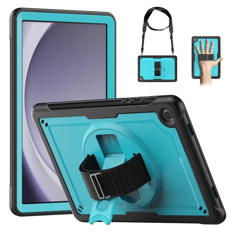Funda For Samsung Galaxy Tab A11 A9 8.7 Plus 11 inch 2025 2023 X216B Case Shockproof Safe PC Silicon Hybrid Stand Tablet Cover