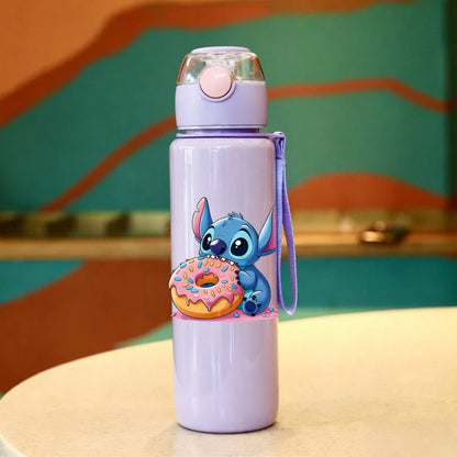 3D Printed Cartoon Pattern Water Bottle, Durable Reusable, Adorable & Fun,Portable Water Bottle for Outdoor Activities Perfect