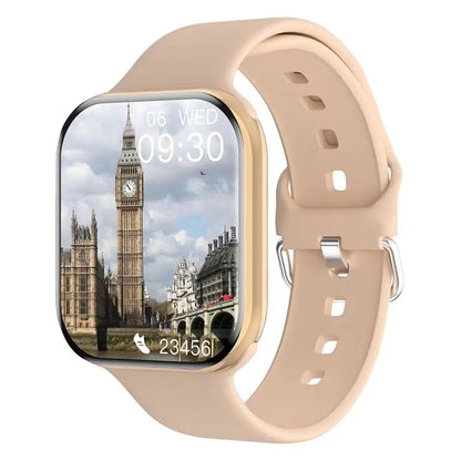 New Watch 10 Smart Watch Men Body Temperature BT Call NFC Always on Display GPS Sport Watches Women Smartwatch For Apple Android