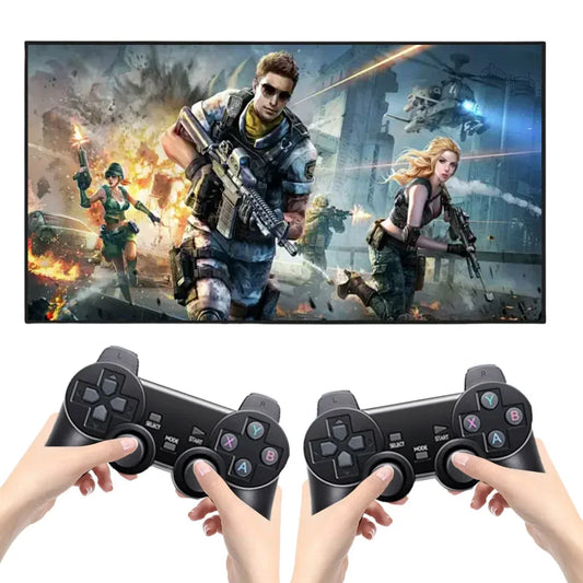 G11 Pro Video Game Box Built in 10000+ Retro Games HD Video Game Console Ultra Low Latency with 2.4G Wireless Dual Controllers by PDG ibma