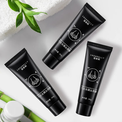 Blackhead Remover Face Mask Cream Oil-Control Nose Black Dots Peel Off Mask Acne Deep Cleansing Cosmetics for Women Skin Care