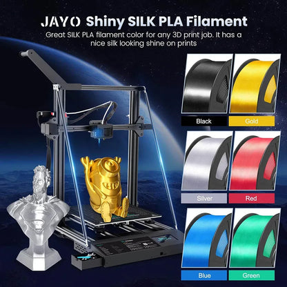 JAYO PLA/PLA META/PETG/SILK/PLA+/Wood/ ABS/Marble 3D Printer Filament 1.75mm 5KG 3D Printing Materials for 3D Printer&3D Pen