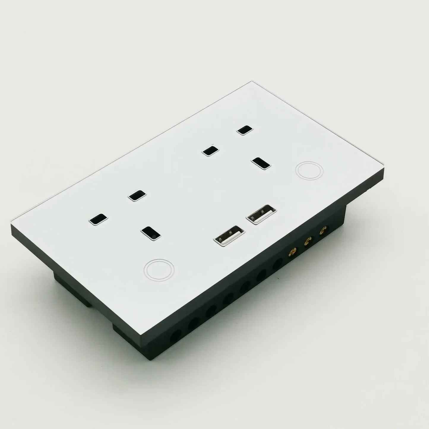Melery WIFI Smart Tuya USB Type C PD 20W Wall Socket UK Plug Outlet Power Monitor Touch Switch Wireless Remote Alexa Google Home