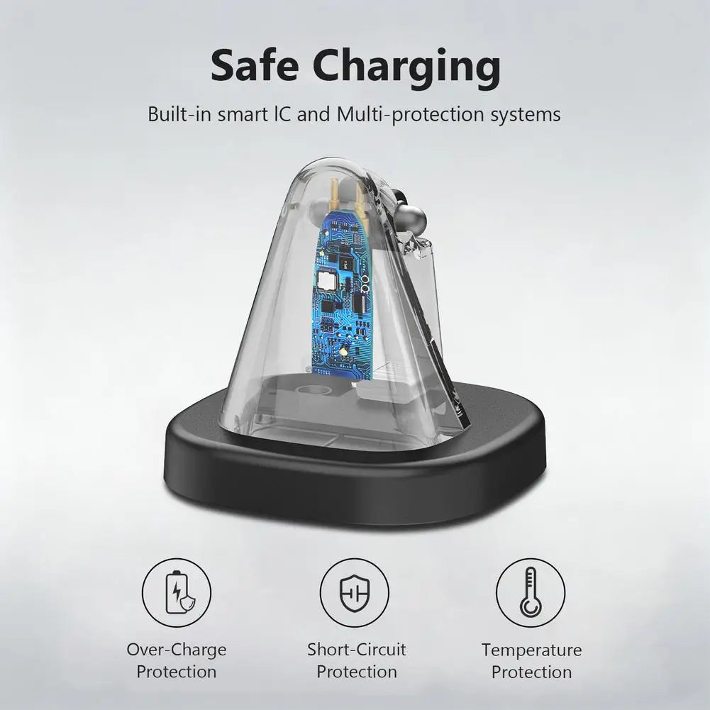 Smart AI Glasses Base Charging Dock For Ray Ban Meta Fast Charging Mini Non-slip Portable Charging Dock Smart Accessories