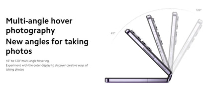 Global Version Xiaomi MIX Flip Leica 50MP Camera 4780mAh 67 W 12GB 512GB Snapdragon 8 Gen 3 Hyper Charger 6.86" 120Hz Display