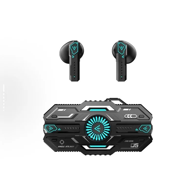 X37 Wireless Earphone Bluetooth Mecha Cool Esports Gaming Earbuds HIFI Stereo HD Call Headset Gamer Noise Reduction Low Latency