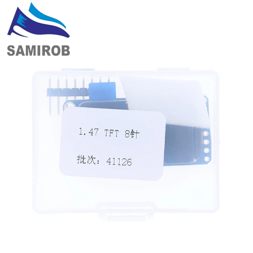 2piece 1.47" 1.47 Inch 172x320 Full Color TFT HD IPS Screen LCD LED Display Module 172*320 ST7789 Controller 3.3V SPI Interface