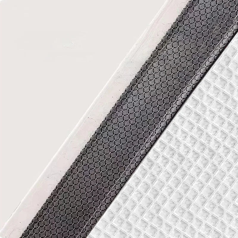 Window windproof, warm curtain, cold proof double-layer thick blackout curtain, soundproof cotton window, gray zipper style