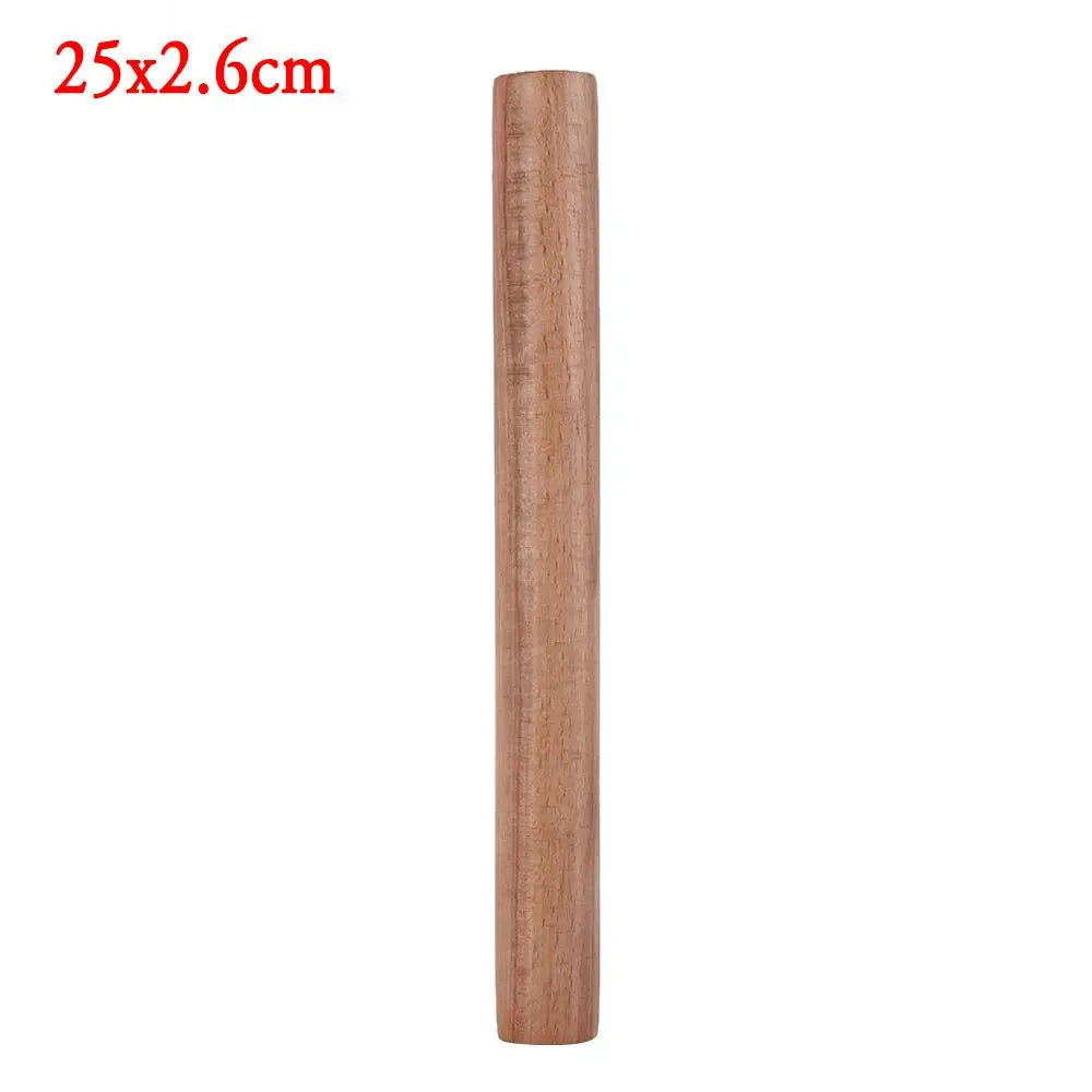 Wooden Rolling Pin Fondant Cake Decoration Dough Roller Cooking Pastry Baking Tool Kitchen Accessories