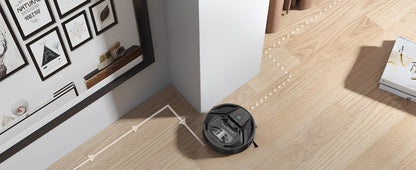 Lefant M320 cordless Robot Vacuum Cleaner and mop, 6000Pa ,210 Mins Runtime,Self-Charging,Ideal for Hard Floor, Pet Hair,Carpet