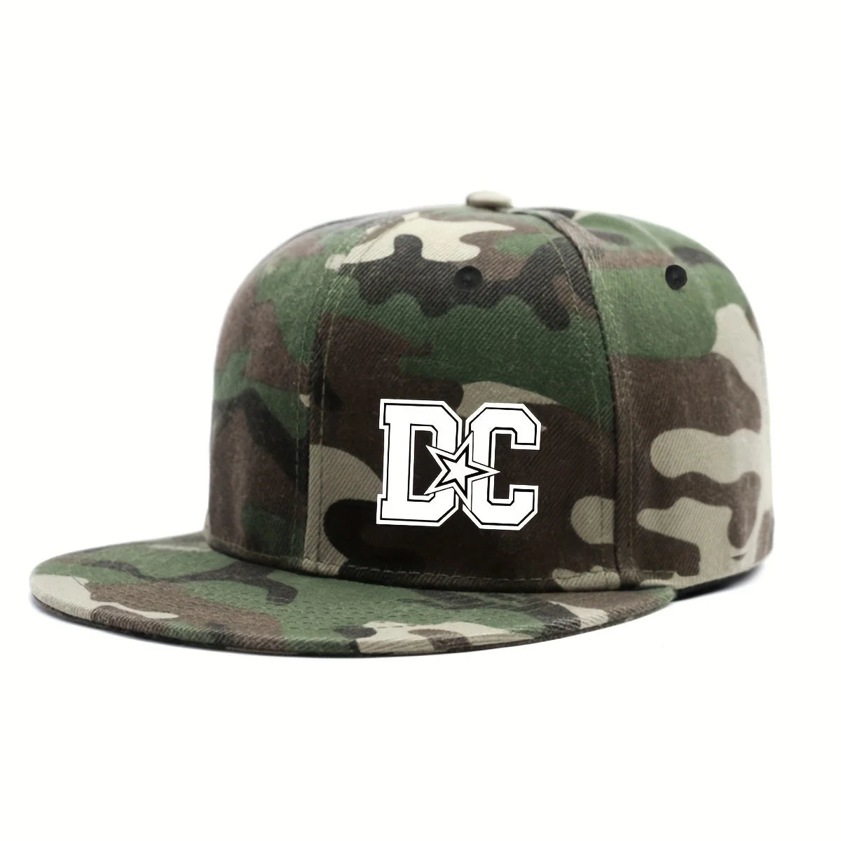 Unisex Letter Print Hip-hop Snapback Cap Outdoor Adjustable Casual Baseball Caps Sunscreen Sun Hat Streetwear