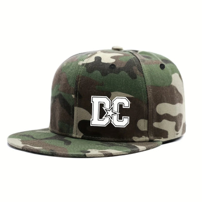 Unisex Letter Print Hip-hop Snapback Cap Outdoor Adjustable Casual Baseball Caps Sunscreen Sun Hat Streetwear