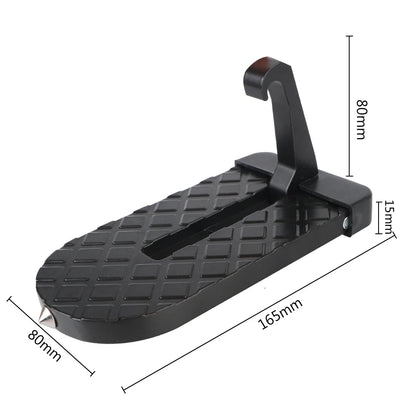 Universal Foldable Car Door Step Pedals 230kg Loading Holder Auxiliary Foot Pegs Doorstep Anti-skid As A Auto Safety Hammer
