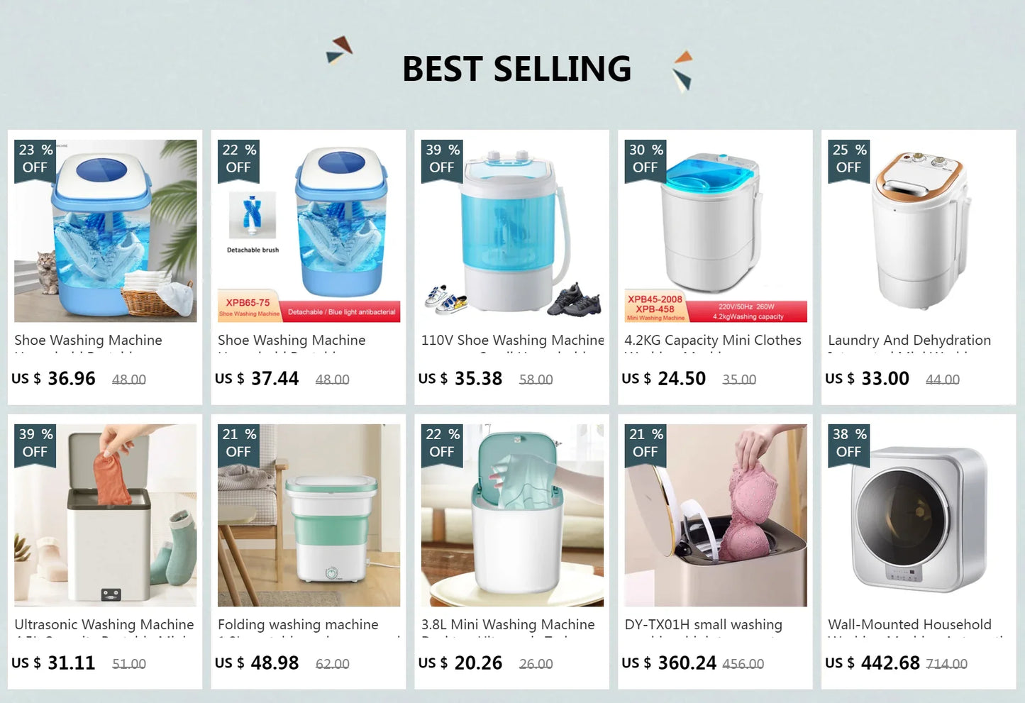 Shoe Washing Machine Household Portable Removable Shoe Washing Machine Socks Washing Machine Integrated Blue Light Antibacterial
