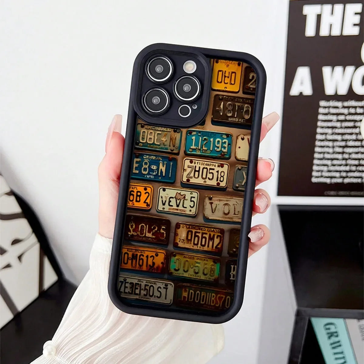 Burgundy Leopard Lips Pool Ball English Printed Phone Case For iPhone 17 16 15 14 13 12 11 Pro Max XS XR X 16 Plus 17 Air Cover