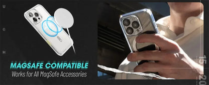 SUPCASE For iPhone 16 Pro Max Case with Camera Control Capture Button UB Mag Stand Series Slim Clear Magnetic Phone Case
