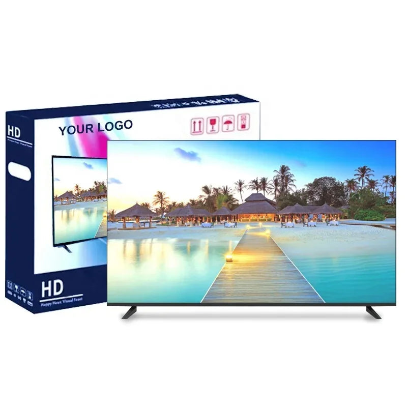Best Selling 43 50 55 65 Inch Smart TV Full HD Top-Ranked Interface Flat Screen Android TV LCD Displays Used For Hotel