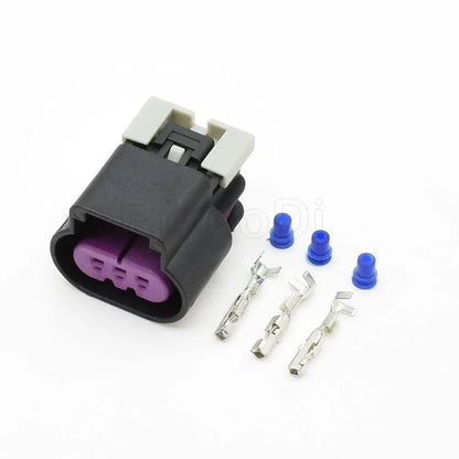 1 Set Female Male 15326808 13519047 3 Way GT 150 Auto Plug For Fuel Sensor Applications GM Delphi Connector