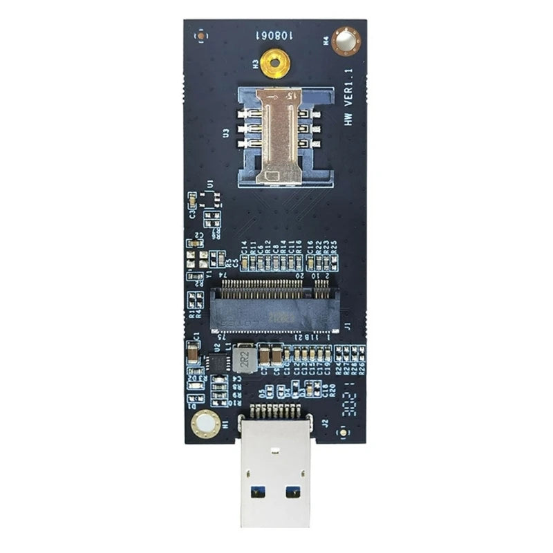M2 USB Adapter DW5821E M2-NGFF DW5811e DW5816E EM7455 L860-GL USB3.0 Expansion Card for 3G/ 4G/ 5G LTE Module